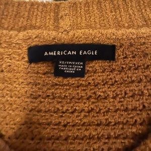 american eagle crop top sweater